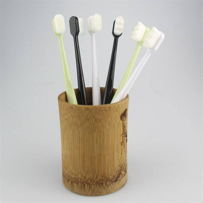 Picture of Super Soft Microfiber Tooth Brush Ultra Soft-Bristled Toothbrush Micro Nano Bristle 10K fine soft hair