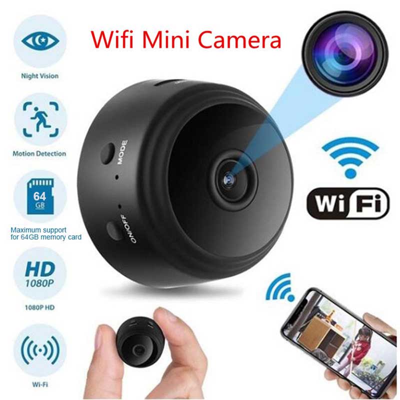 Picture of A9 Camera 1080P IP Camera Voice Video Security Wireless Camcorders Surveillance Cameras Wifi Camera No Infrared Night Vision