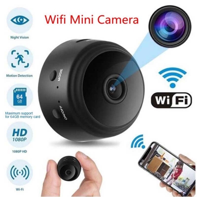 Picture of A9 Camera 1080P IP Camera Voice Video Security Wireless Camcorders Surveillance Cameras Wifi Camera No Infrared Night Vision