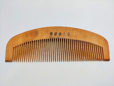 Picture of (Moon Shape) Royal Trikeel Wooden Hair Brush/Comb/Chiruni [ China Product]