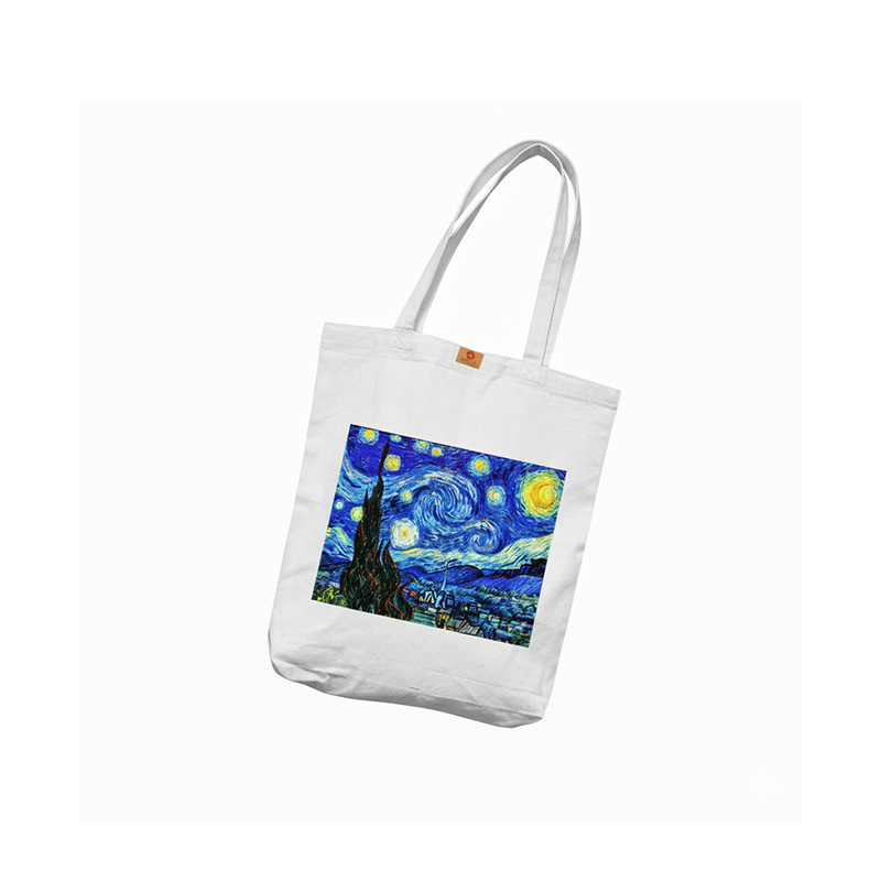 Picture of University-Ready Canvas Tote Bag with Zipper for Girls and Women – Stylish and Functional Design