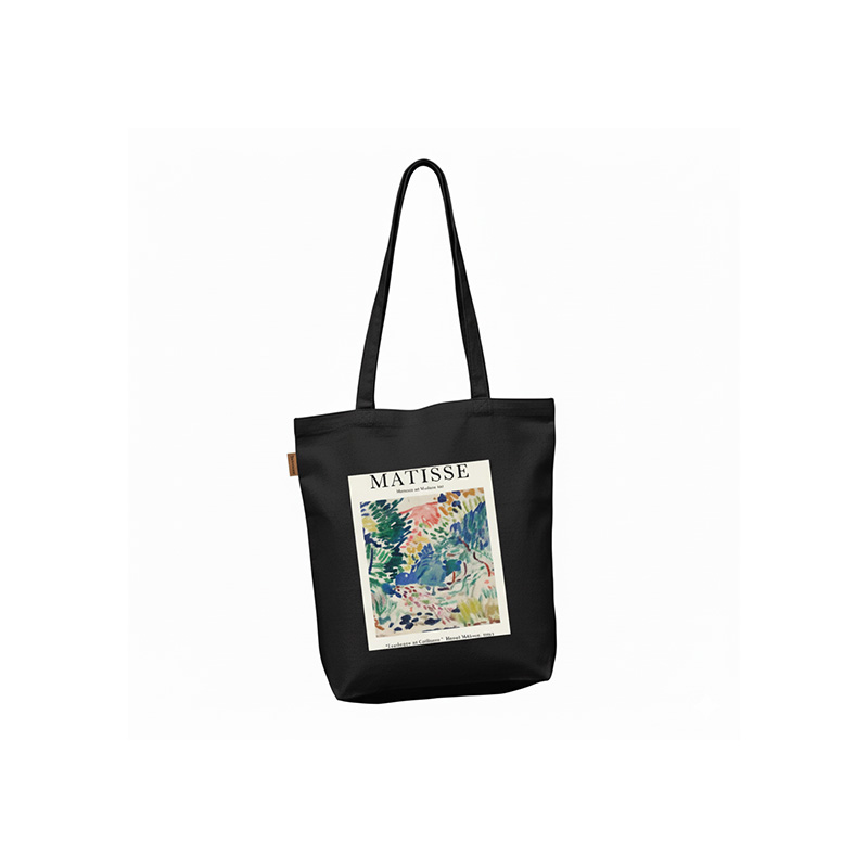 Picture of Multipurpose Canvas Tote Bag with Zipper for Women – University, College, Travel, and Work Ready