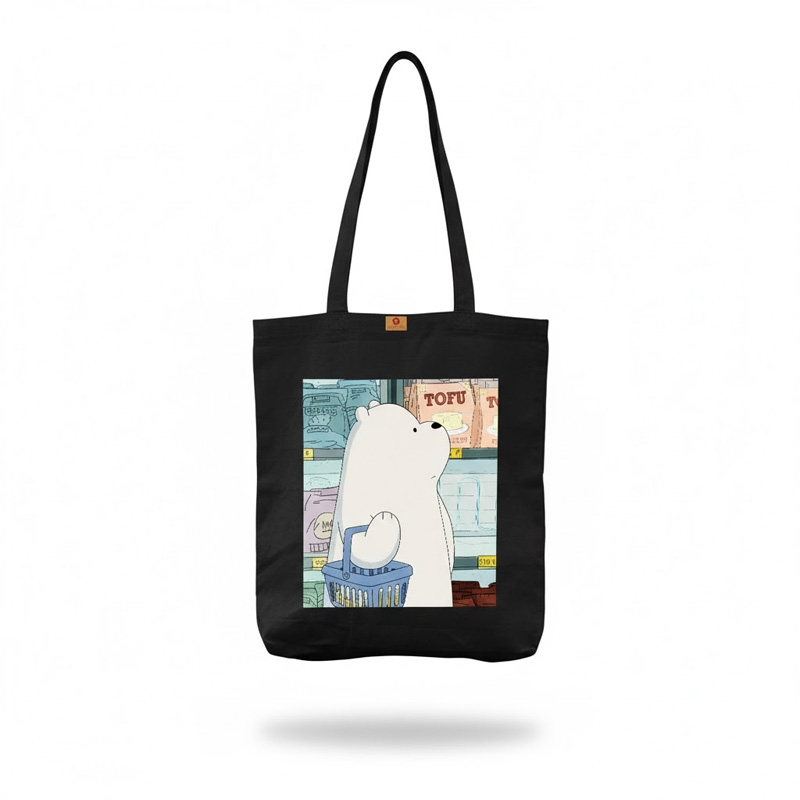 Picture of SamiaCrafts Heavy-Duty Canvas Tote Bag with Zipper for Women – Ideal for College, University, Shopping & Gym