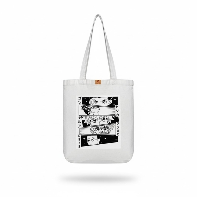 Picture of SamiaCrafts Stylish Canvas Fabric Tote Bag with Zipper – Perfect for Women’s University, College, & Travel Needs