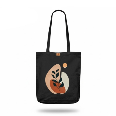 Picture of Samia Craft High Capacity Canvas Tote Bag with Zipper for Girls and Women – Perfect for College, Gym, and Travel