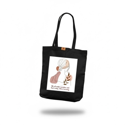 Picture of Samia Craft High-Capacity Canvas Zipper Tote Bag for Women – Great for College, Gym, Travel & More