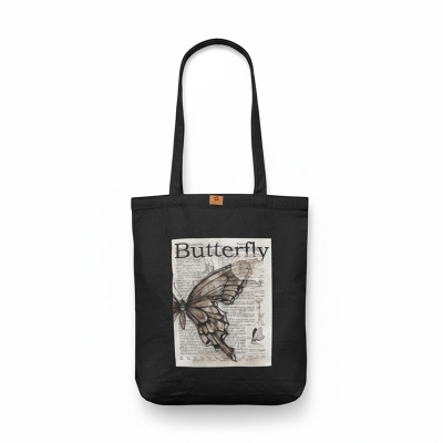 Picture of Samia Craft Oversized Canvas Tote Bag with Zipper for Women – Ideal for College, University, Travel & Work