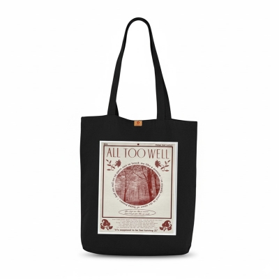 Picture of Samia Craft Balance of Style Superb Quality  Cotton Canvas Tote Bag With Zipper for School College University Students Modern Fashionable Woman Ladies