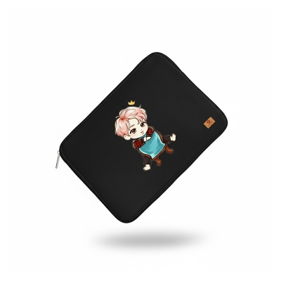 Picture of SamiaCraft Portable MacBook Laptop Case with Pouch - 14-Inch Notebook Waterproof Cover