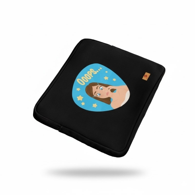 Picture of SamiaCrafts Mac Laptop Case with 14-Inch Pouch - Notebook Cover for Portability