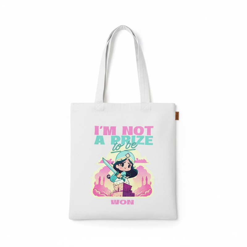 Picture of Samia Craft Canvas Carnival: Eco-Friendly Tote Bag in Multicolor