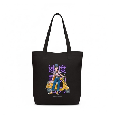 Picture of Samia Craft Sustainable Style: Cotton Canvas Tote in Colorful Prints