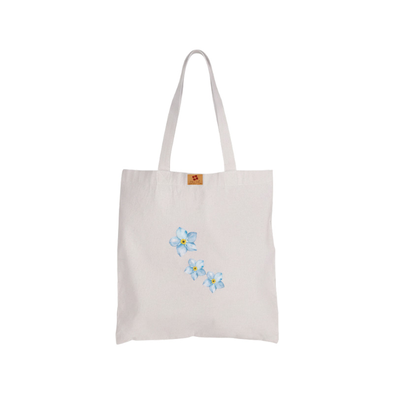 Picture of SamiaCraft Cotton Canvas Tote Bag with Zipper for Women & Students University, College Fashion