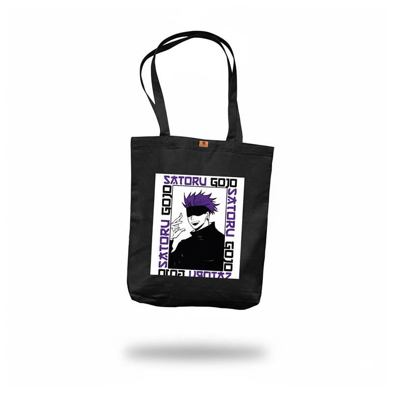 Picture of SamiaCraft Beautiful Designed Cotton Canvas Tote Bag with Zipper for Women & Students University, College Fashion - Everyday Daily Use