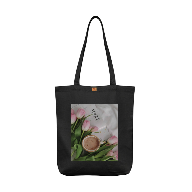 Picture of SamiaCrafts Canvas Tote Bag Exclusive Design Shopping Bag /College University Bag, Tote Bag with Zipper