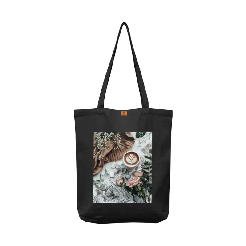 Picture of SamiaCraft Treandy  Printed Canvas Tote Bag with Zipper – Large Capacity for University & College