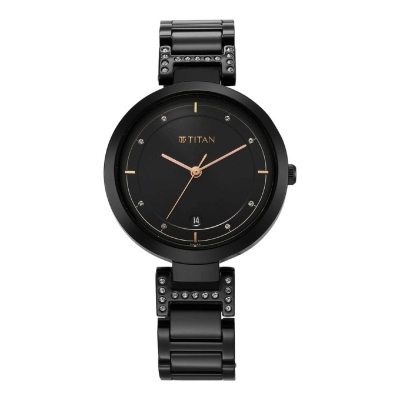 Picture of Titan 2480Nm02 Women Brass Round Shape Watches