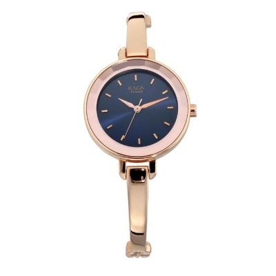 Picture of Titan 2575Wm02 Raga Blue Dial Metal Strap Watch