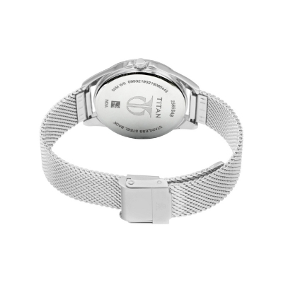 Picture of Titan 2565Sm02 Sparkle Blue Dial Analog Watch For Women