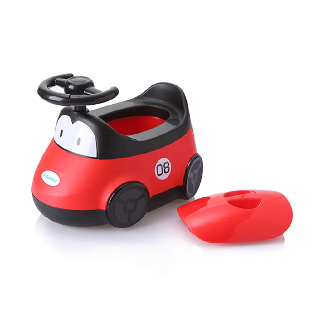 Picture of Smile Car Shape Baby Potty Color Random