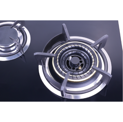 Picture of Gazi Smiss Triple Burner Glass Body Gas Stove EG-B712G