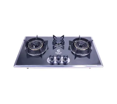 Picture of Gazi Smiss Triple Burner Steel Body Gas Stove EG-B712S (Best Price)