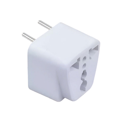Picture of 3 Pin To 2 Pin Plug Converter Adapter- AC Plug Converter