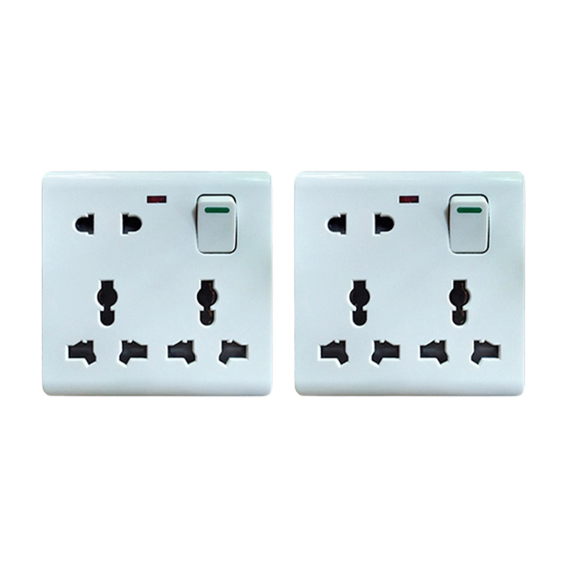Picture of 2 Piece Multi Function Universal Wall Socket - 8 Pin Socket- Only Socket