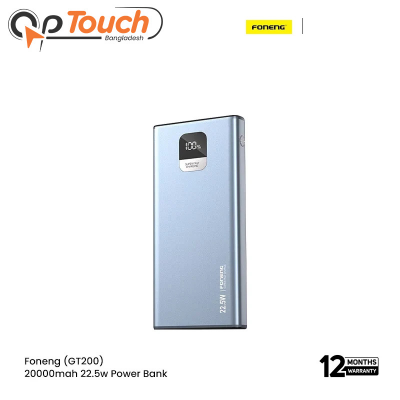 Picture of Foneng Power Bank PD 22.5W LED Display, 20,000 mAh GT200