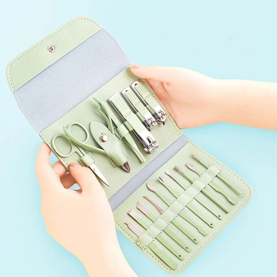 Picture of Stainless Steel Nail Cutter Tool Set 16pcs/set