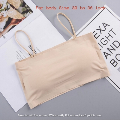 Picture of Ice silk strap padded body shape bra for women