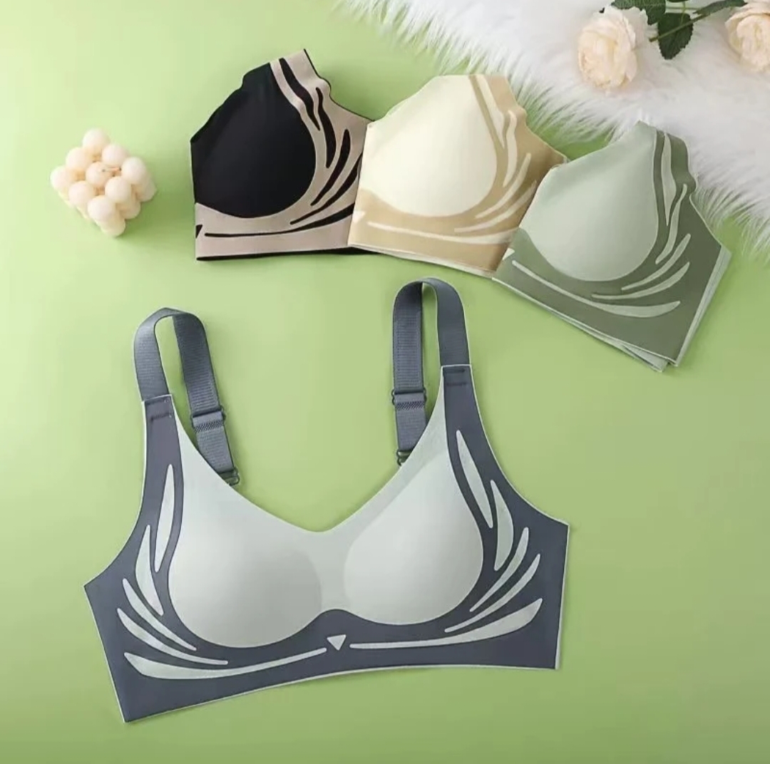 Picture of Imported Premium soft stretch comfortable push up sports bra Women-one piece