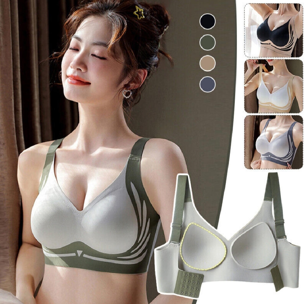 Picture of Imported Premium soft stretch comfortable push up sports bra Women-one piece