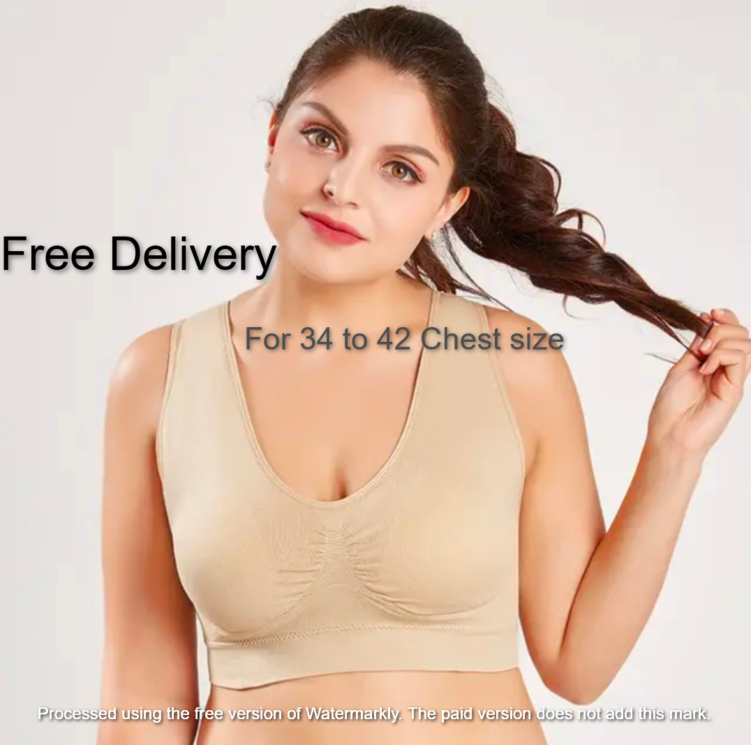 Picture of Breathable Soft Stylish free size Bra for Women (one piece)