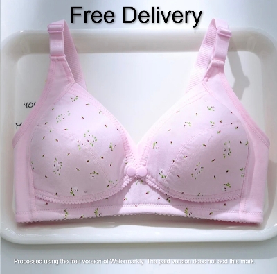 Picture of Imported Premium Breastfeeding Bra lingerie set Bra Front Button Bra cotton Bra comfortable Bra new born baby feeding Bra for women
