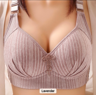 Picture of Imported Women Solid Seamless Push Up Wire Free Bralette Soft Female Breathable bra