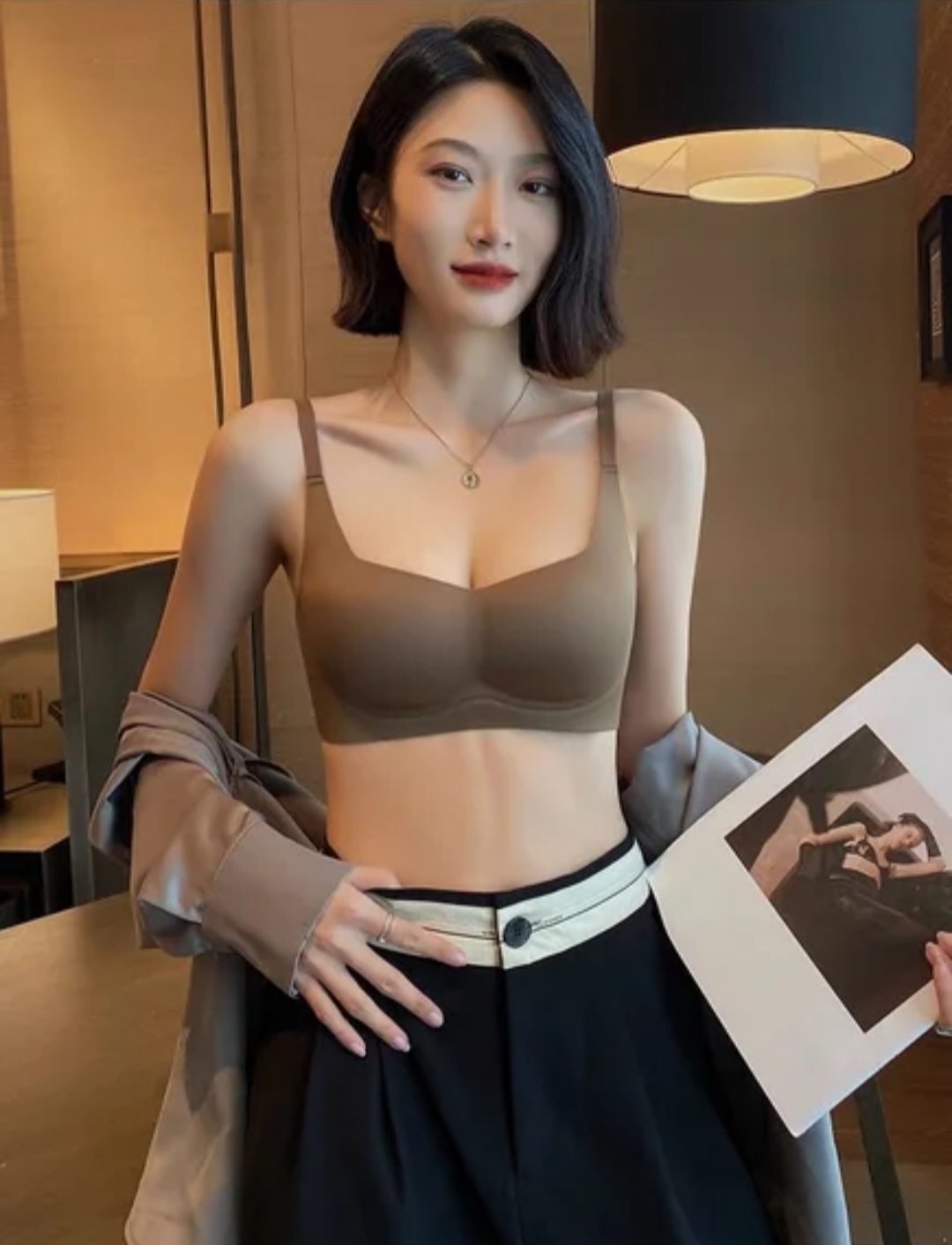 Picture of Imported premium stylish comfortable push up and anti sagging bra for women