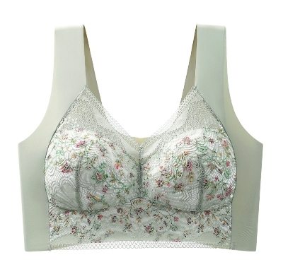 Picture of Imported New design Stylish Soft Comfortable Lace Padded Bra for Women (one piece)