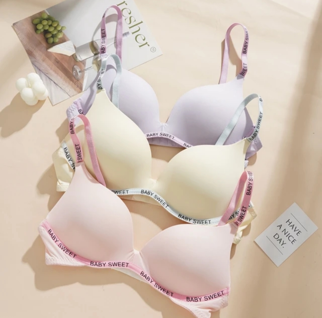 Picture of 1 Piece Imported premium comfortable Semicup push up stylish bra  for regular use for Women