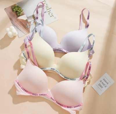 Picture of 1 Piece Imported premium comfortable Semicup push up stylish bra  for regular use for Women