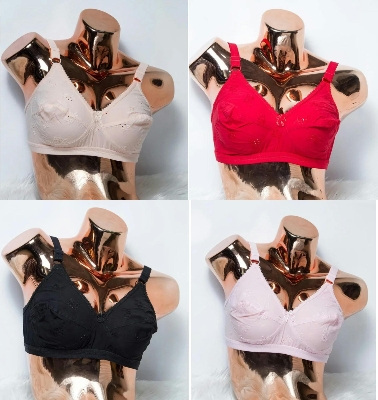 Picture of Imported comfortable Indian Like Me Affair Bra Cotton Big Belt Full Coverage Bra for Women regular use bra for women