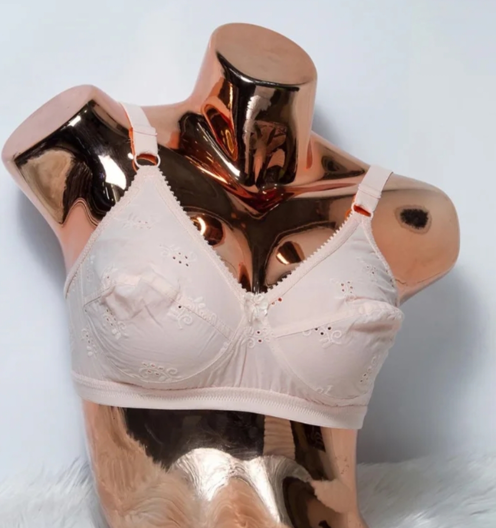 Picture of Imported comfortable Indian Like Me Affair Bra Cotton Big Belt Full Coverage Bra for Women regular use bra for women