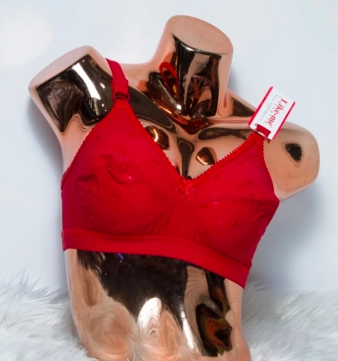 Picture of Imported comfortable Indian Like Me Merry Cotton Bra Big Belt Full Coverage Bra for Women regular use bra for women