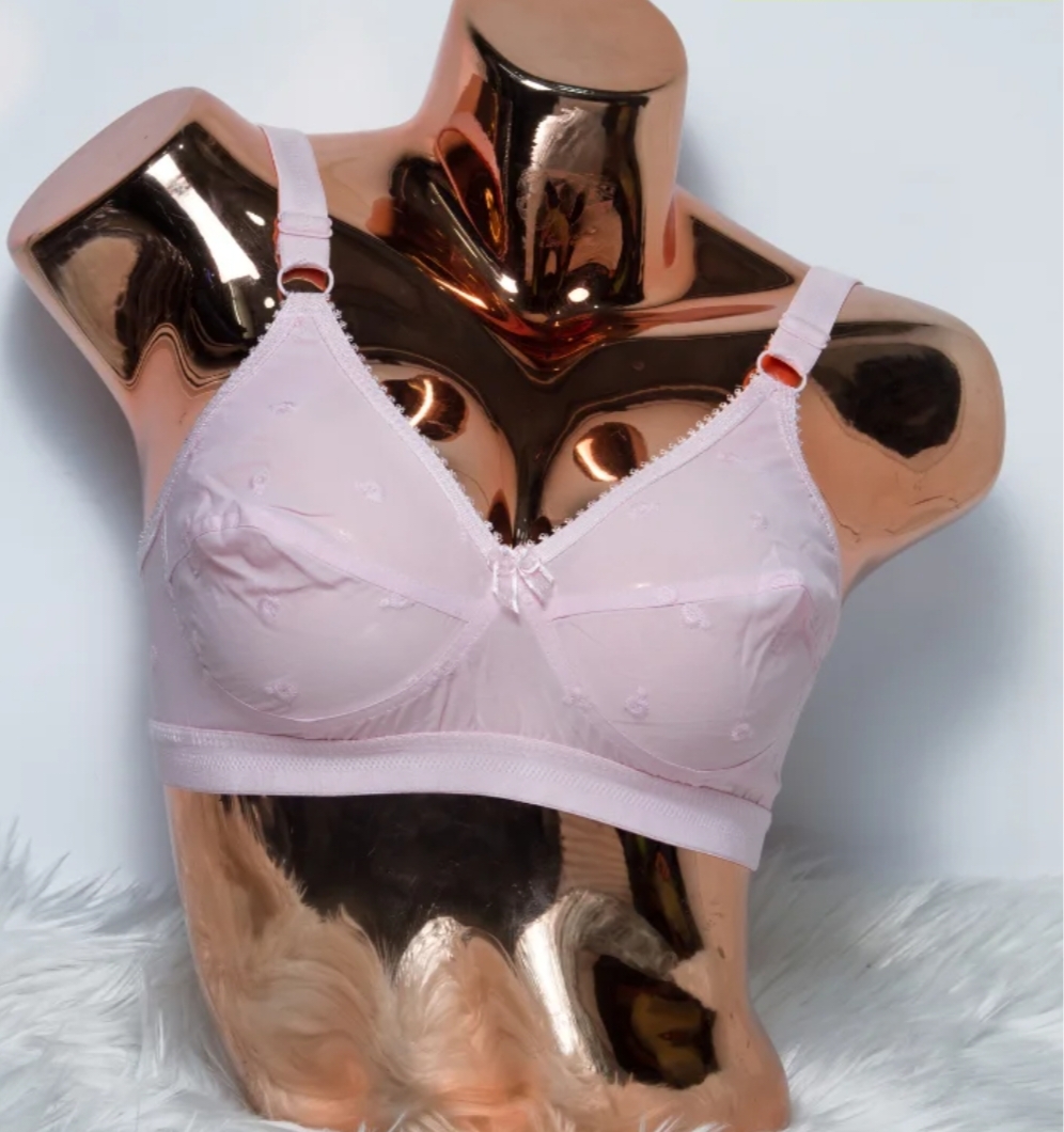 Picture of Imported comfortable Indian Like Me Merry Cotton Bra Big Belt Full Coverage Bra for Women regular use bra for women