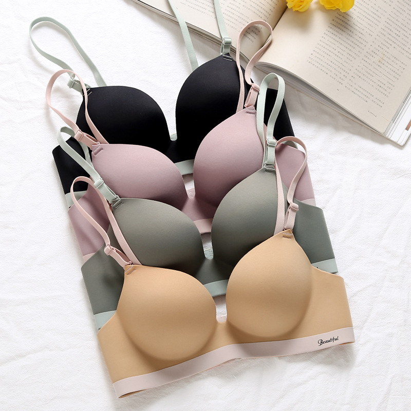 Picture of Imported Seamless underwear for women with small breasts, push-up and enlarged, upper lifting and side breasts, anti-sagging and adjustable bra for women -one piece