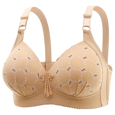 Picture of Imported Premium Printed push-up and upper lifting and side breasts, anti-sagging and adjustable strap bra