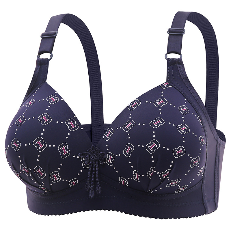 Picture of Imported Premium Printed push-up and upper lifting and side breasts, anti-sagging and adjustable strap bra