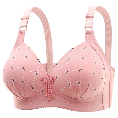 Picture of Imported Premium Printed push-up and upper lifting and side breasts, anti-sagging and adjustable strap bra
