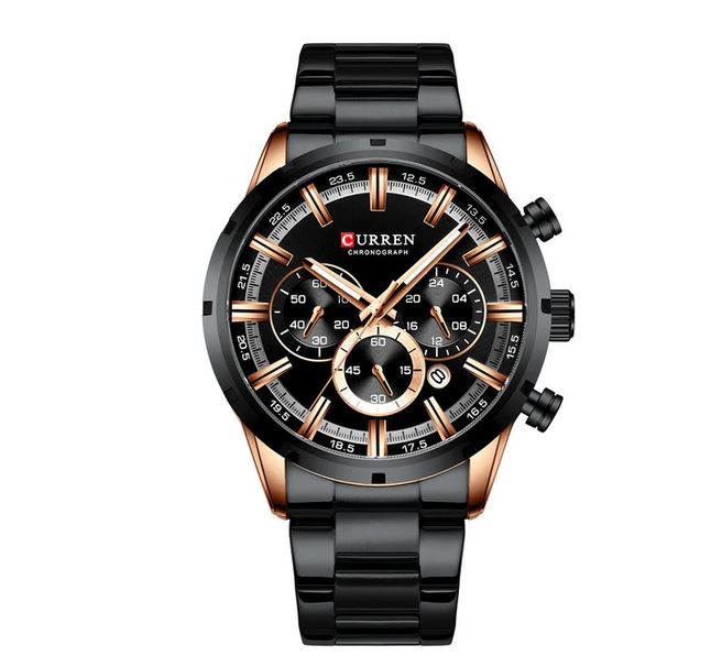 Picture of Curren Men’s Quartz Chronograph Stainless Steel Watch 8355BLG