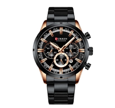 Picture of Curren Men’s Quartz Chronograph Stainless Steel Watch 8355BLG